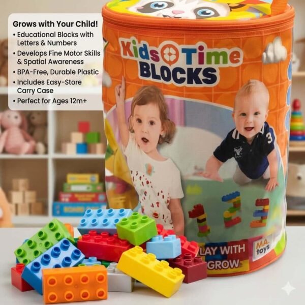 Colorful Building Blocks Set