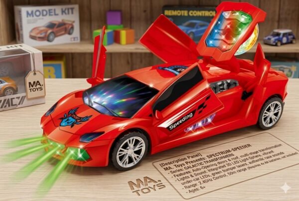 Red Sports Ride-On Car
