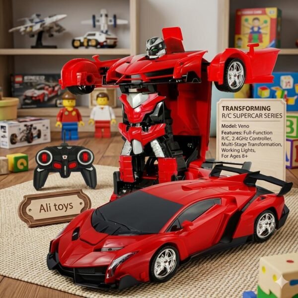 Transforming Robot Sports Car