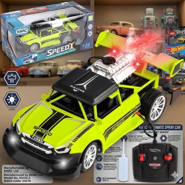 Green Remote Control Car