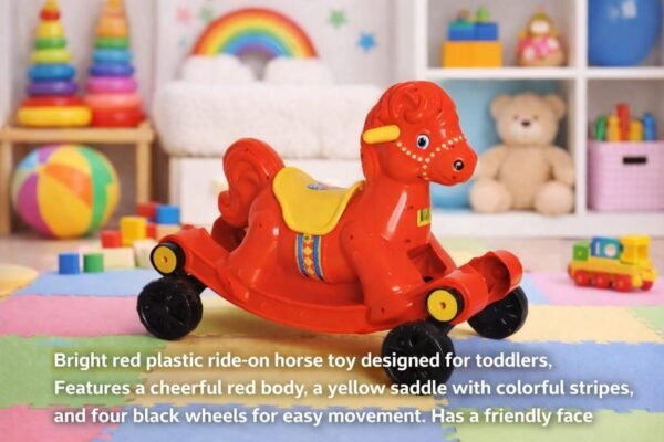 Red Horse Ride-On