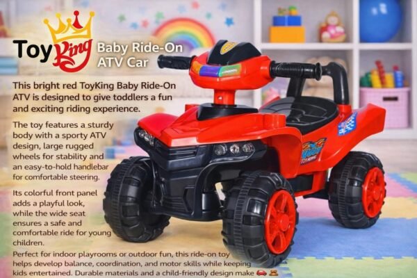 Red Kids Ride-On ATV