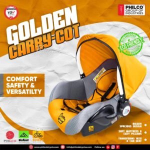 Golden Carriage Baby Cot