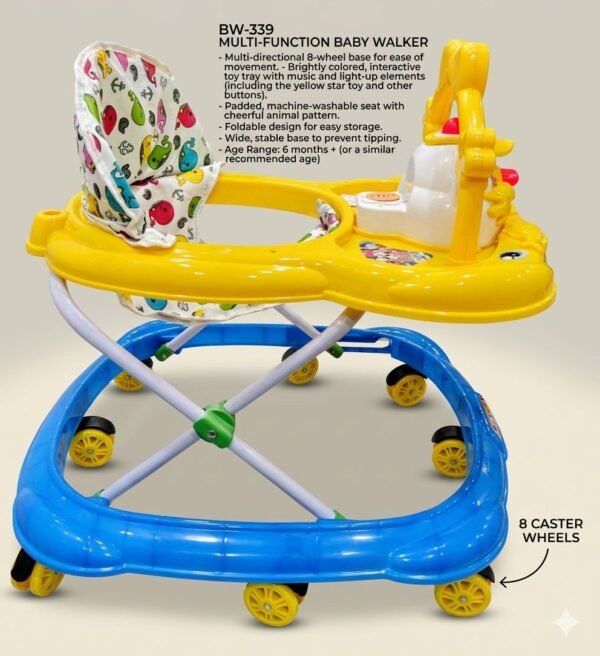 Yellow Baby Walker