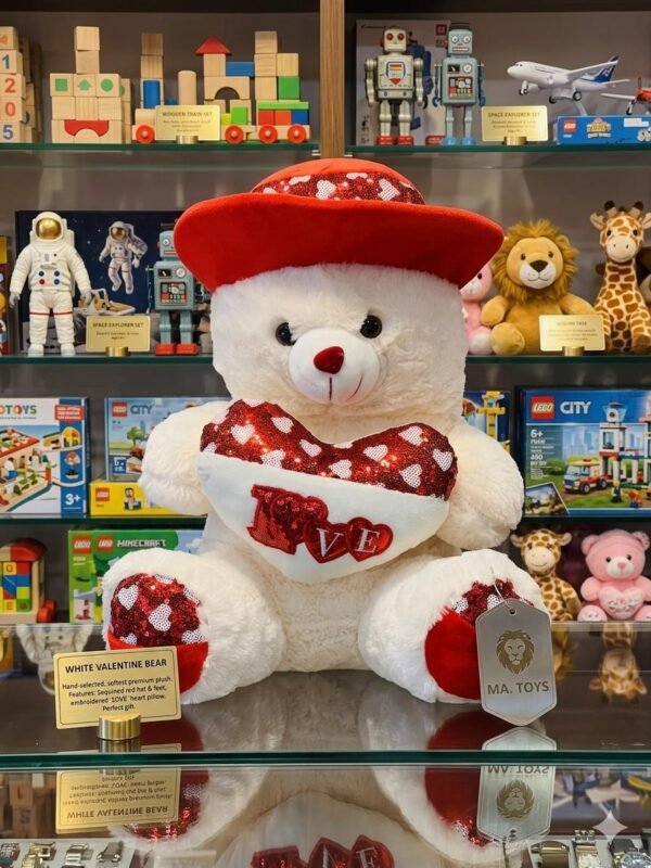 White Plush Teddy Bear
