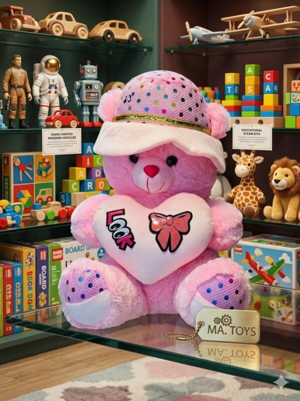 Pink Plush Character Toy