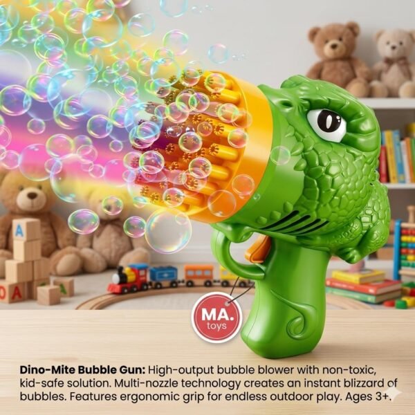 Giant Dinosaur Bubble Blaster