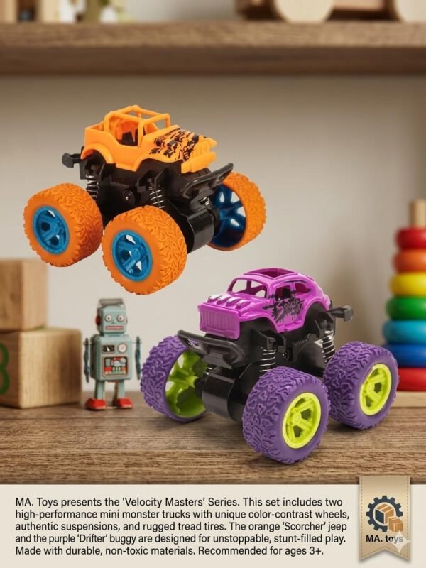 Remote Control Monster Truck Set